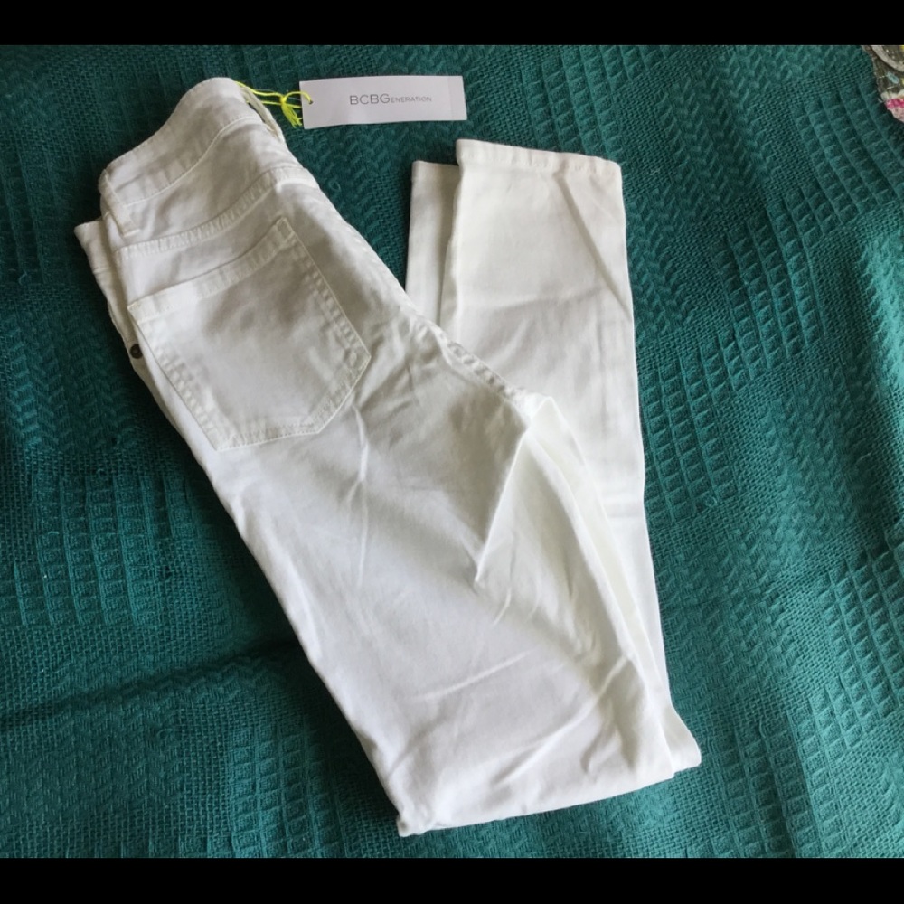BCBGeneration White Skinny Jeans
